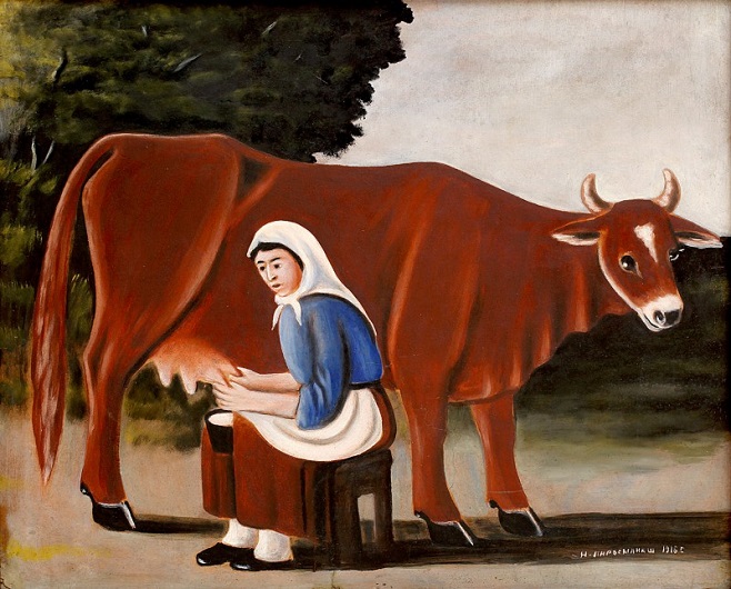 woman-milks-a-cow-1916(1)