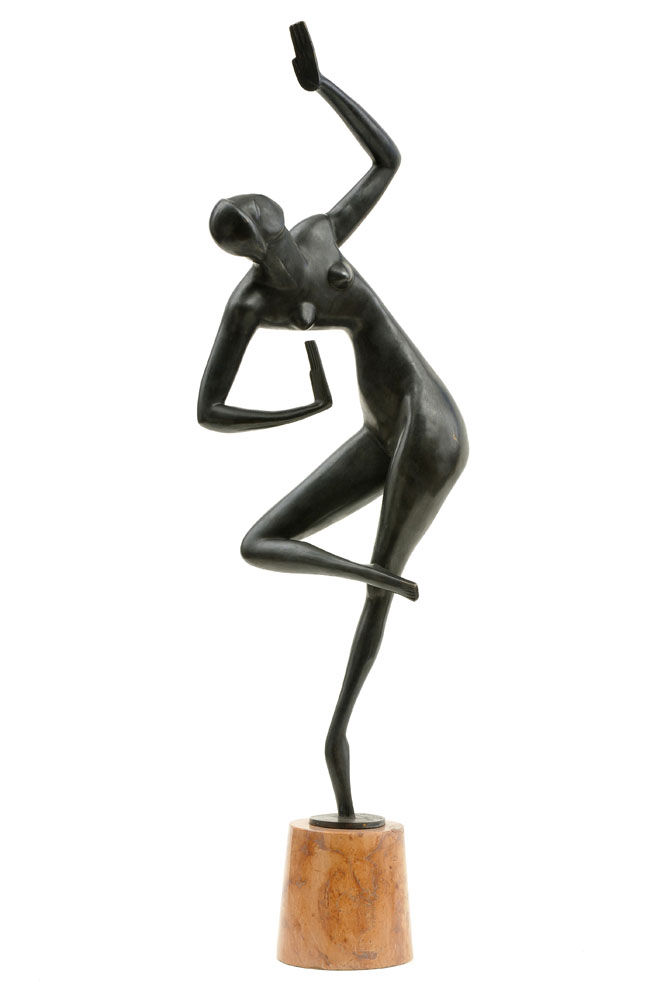 Олександр Архипенко, Blue Dancer. Скульптуру продано на аукціоні Christie's за $ 1 762 500
