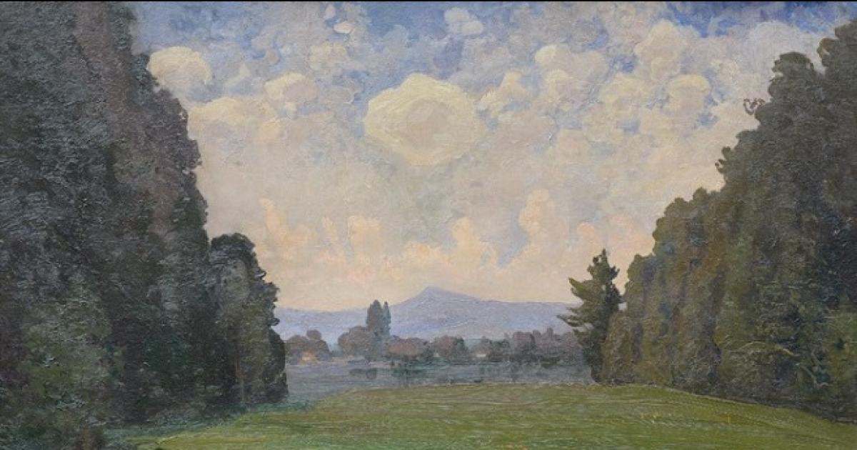 Стало відомо, де саме український художник Іван Труш написав свій пейзаж «Далекі гори»
