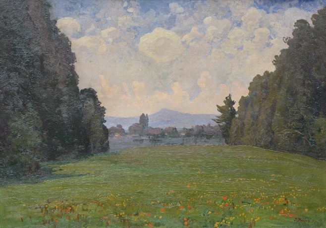 Картина Івана Труша, "Далекі гори", приблизно 1900 - 1914 рр